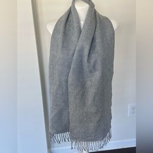 Pacas Gray Baby Alpaca Scarf